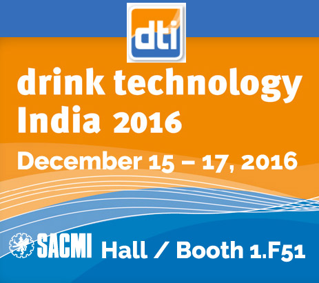 A Drink Technology India il meglio della tecnologia Sacmi per il beverage