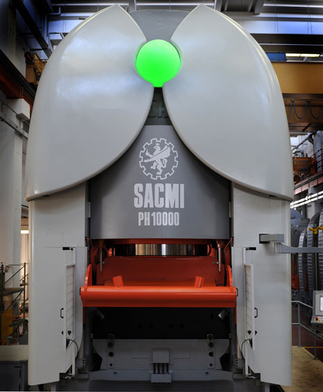 Sacmi: the biggest-ever tile press is ready
