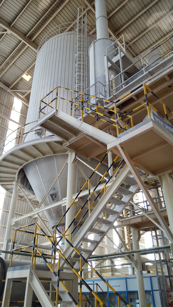 SACMI spray dryers, low consumption and guaranteed quality