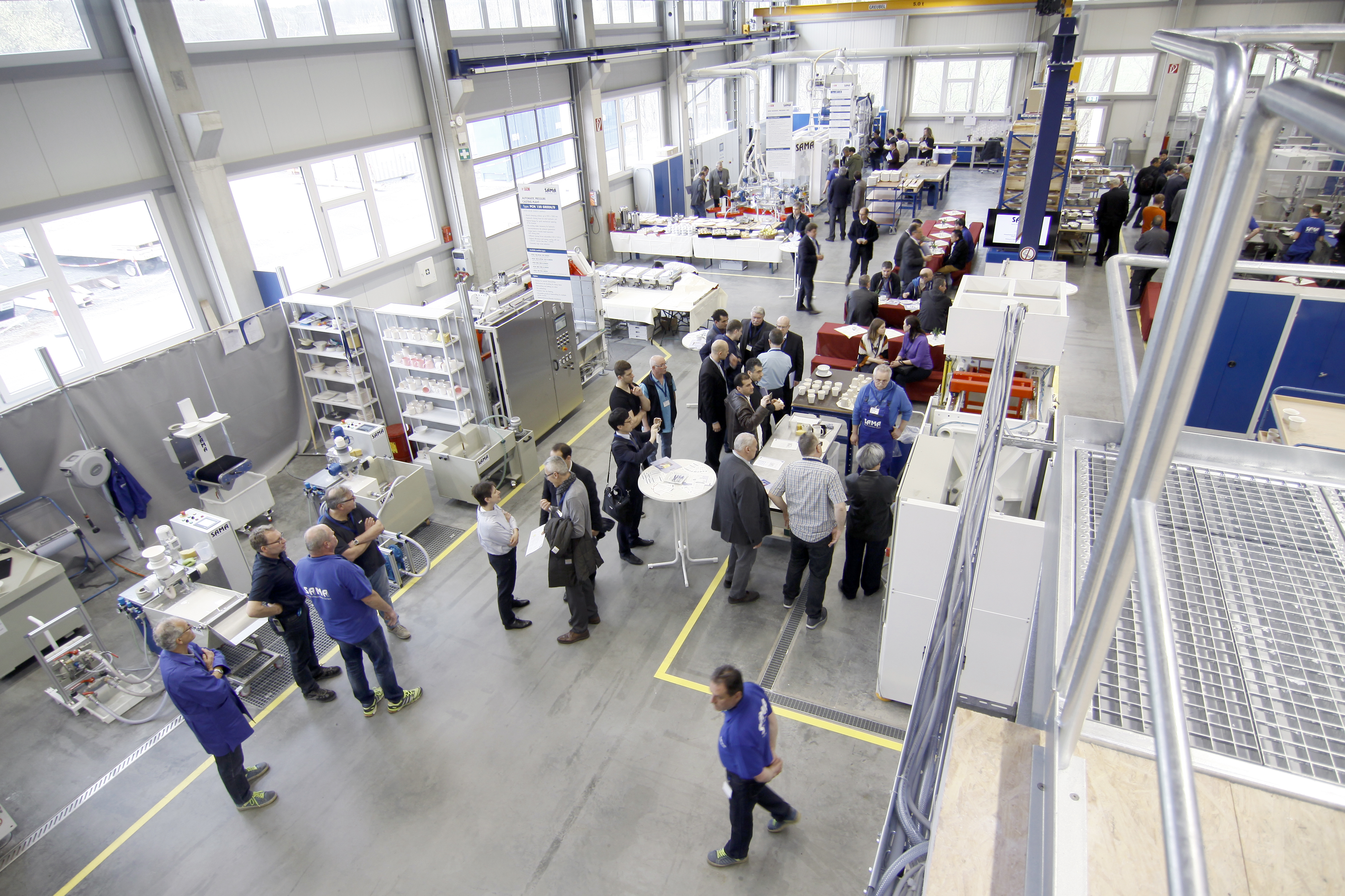 Ceramitec, a highly successful Open Day for the Sama research centre
