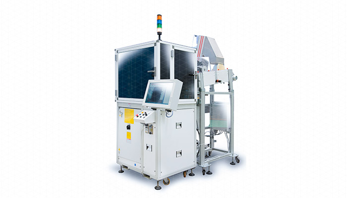 Sampling preform inspection machine