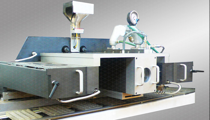 Piston moulding machine for chocoalte - MLE-AEROCORE