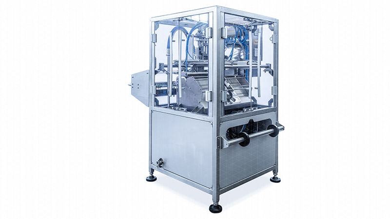 Semi-automatic filler for Bag-In-Box type packaging