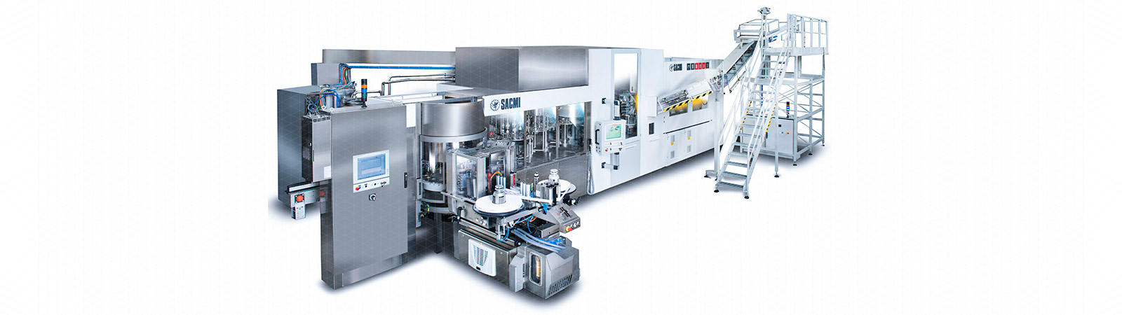 HEROBLOCK - Stretch-blow molding, filling, closing and labelling in a single machine.