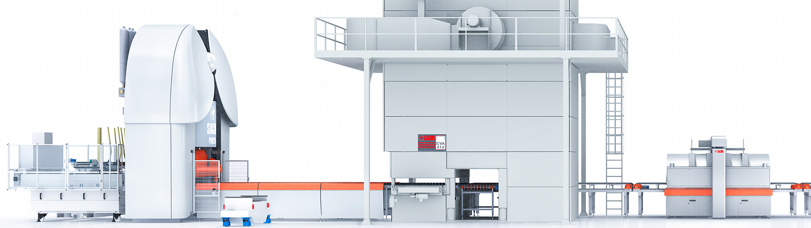 COMPLETE MACHINES AND SYSTEMS FOR CERAMIC TILES AND SLABS