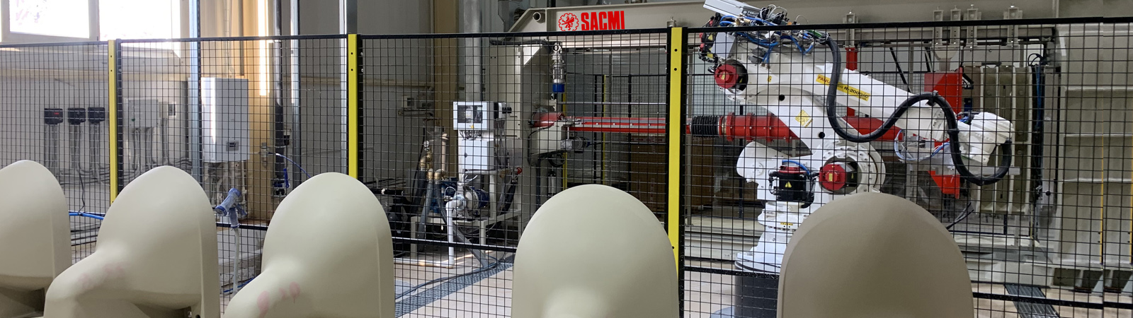 SACMI, a new robotized casting cell for Kirovskaya Keramica
