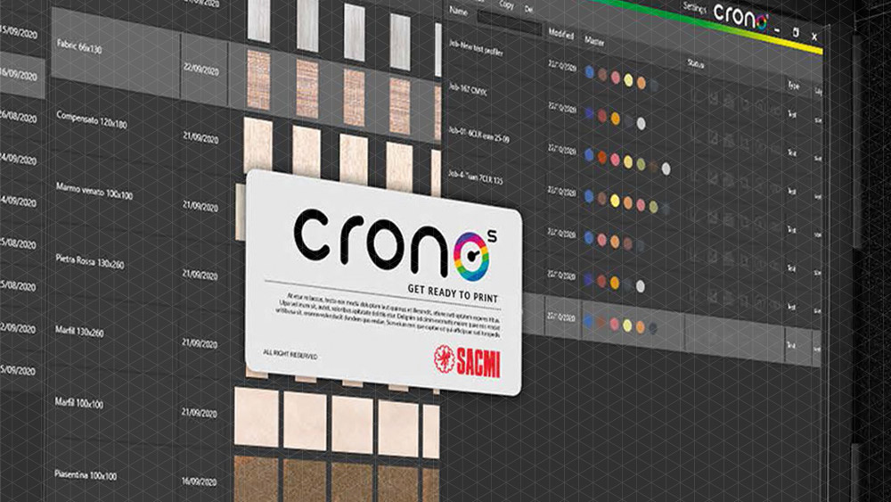 Software di Gestione Colori - CRONO