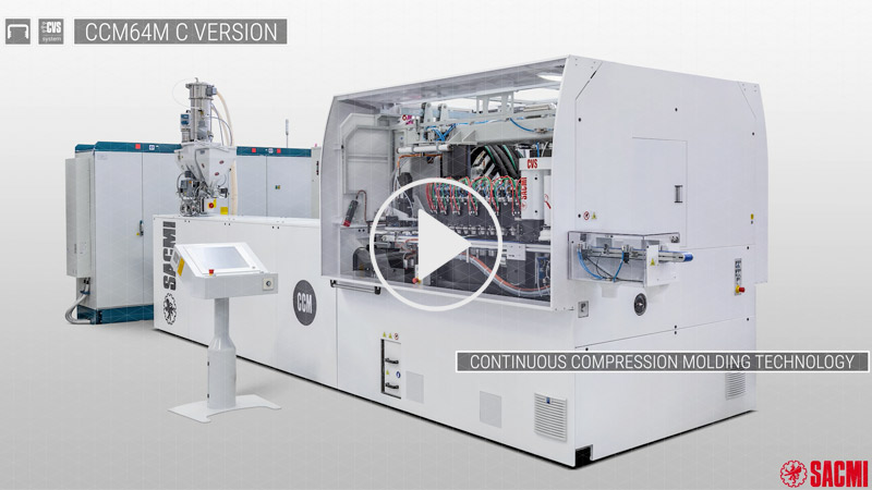 CCM - Continuous Compression Molding Machine